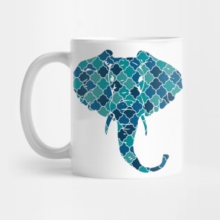 ELEPHANT SILHOUETTE WITH PATTERN Mug